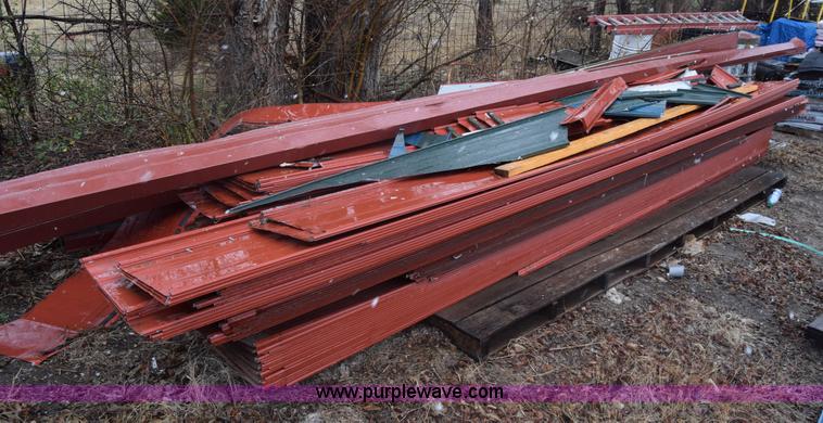 image for item BX9665 Assorted metal roofing