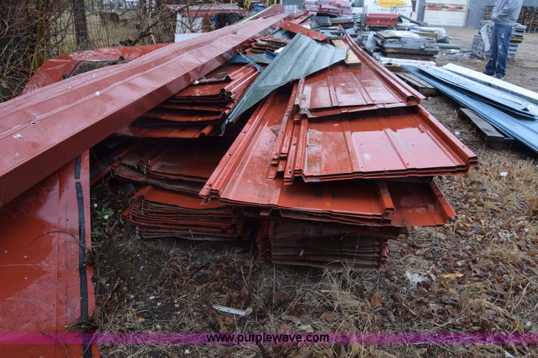 image for item BX9665 Assorted metal roofing