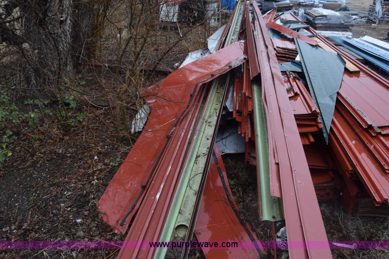 image for item BX9665 Assorted metal roofing