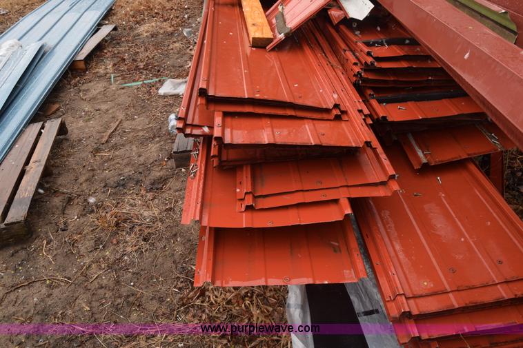 image for item BX9665 Assorted metal roofing