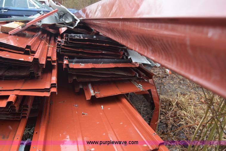 image for item BX9665 Assorted metal roofing