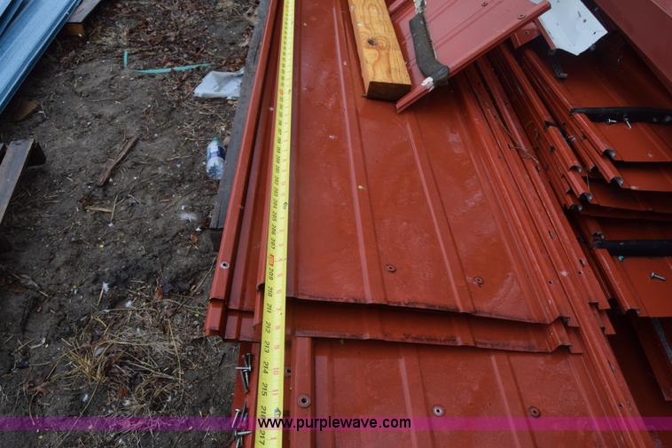 image for item BX9665 Assorted metal roofing