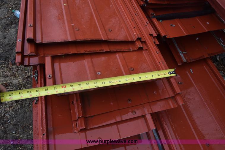 image for item BX9665 Assorted metal roofing