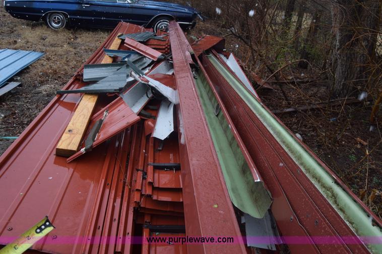 image for item BX9665 Assorted metal roofing
