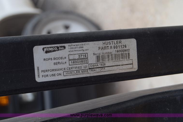 image for item BX9695 Hustler Super Z ZTR lawn mower