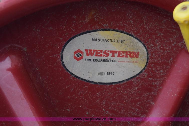 image for item BX9700 Western Fire Equipment hose reel