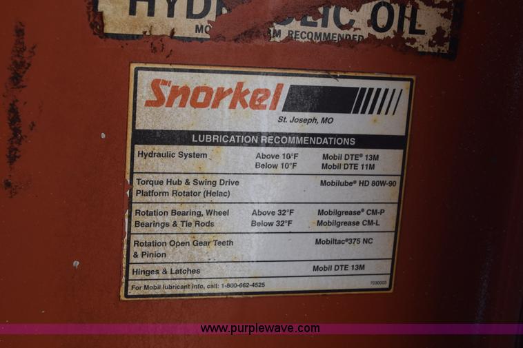 image for item BX9926 1998 Snorkelift ATB60 boom lift