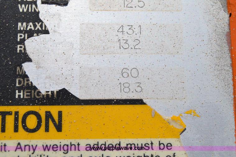 image for item BX9926 1998 Snorkelift ATB60 boom lift