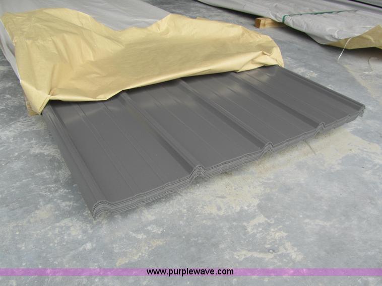 image for item F1242 (80) sheets of metal siding/roofing