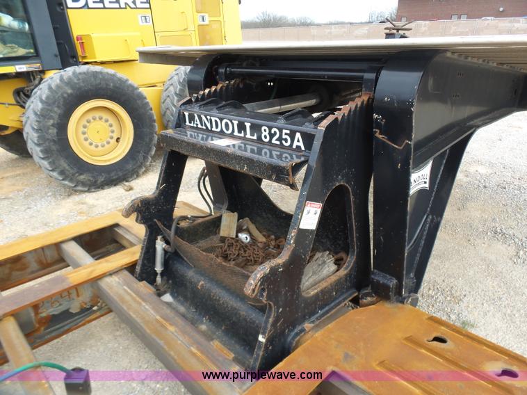 image for item G3718 2003 Landoll Haul All 825A lowboy equipment trailer