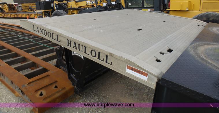 image for item G3718 2003 Landoll Haul All 825A lowboy equipment trailer