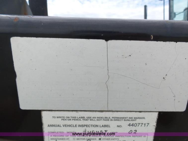 image for item G3718 2003 Landoll Haul All 825A lowboy equipment trailer