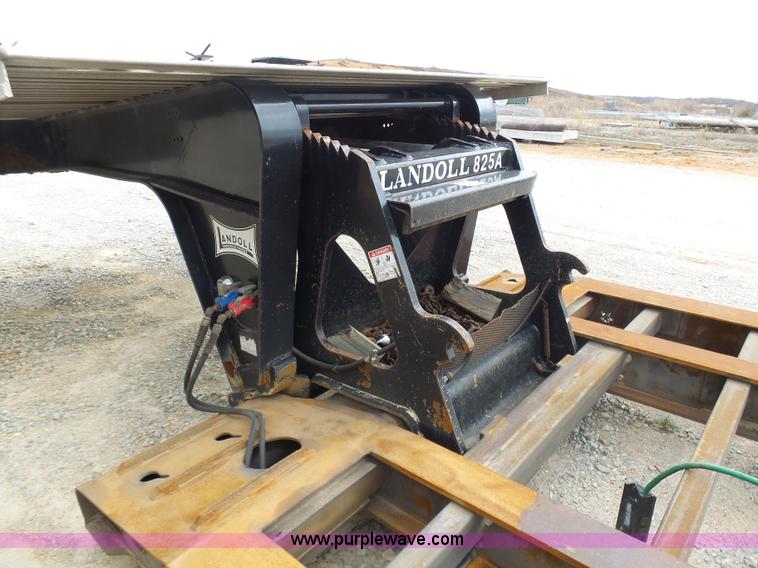 image for item G3718 2003 Landoll Haul All 825A lowboy equipment trailer