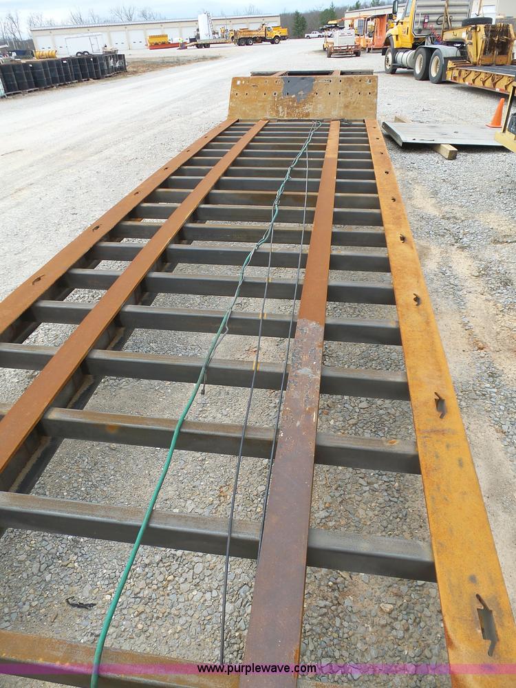 image for item G3718 2003 Landoll Haul All 825A lowboy equipment trailer