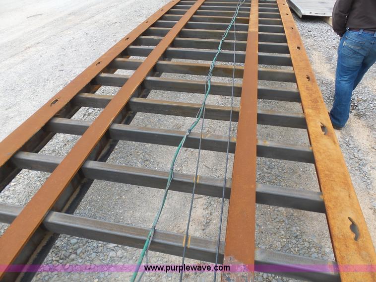 image for item G3718 2003 Landoll Haul All 825A lowboy equipment trailer