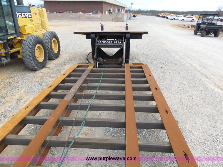 image for item G3718 2003 Landoll Haul All 825A lowboy equipment trailer