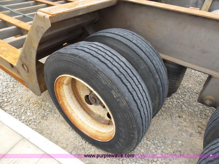 image for item G3718 2003 Landoll Haul All 825A lowboy equipment trailer