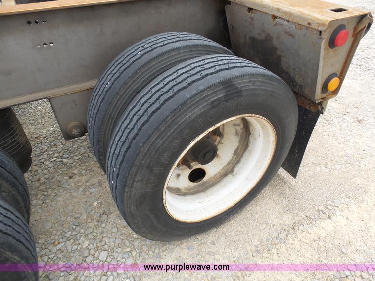 image for item G3718 2003 Landoll Haul All 825A lowboy equipment trailer