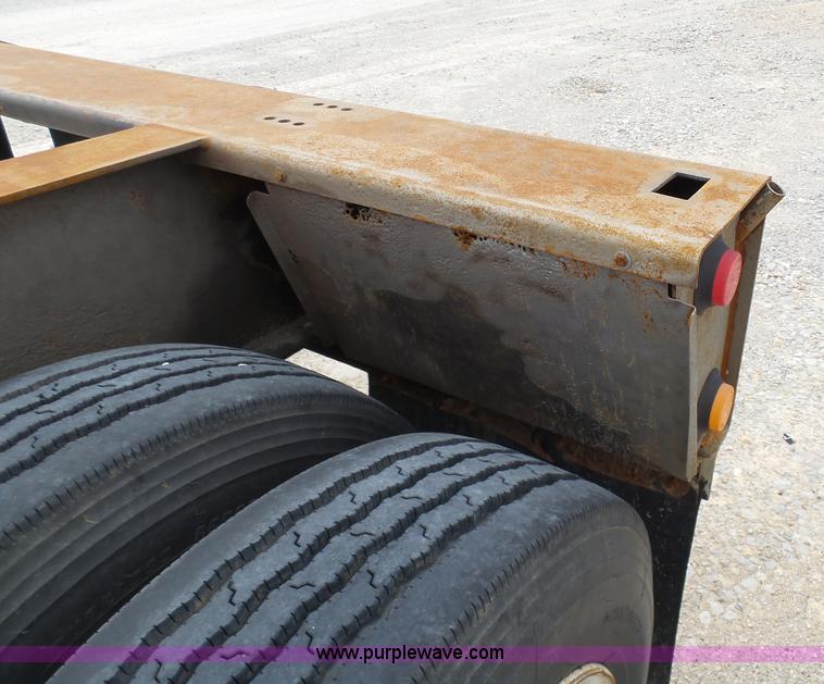 image for item G3718 2003 Landoll Haul All 825A lowboy equipment trailer