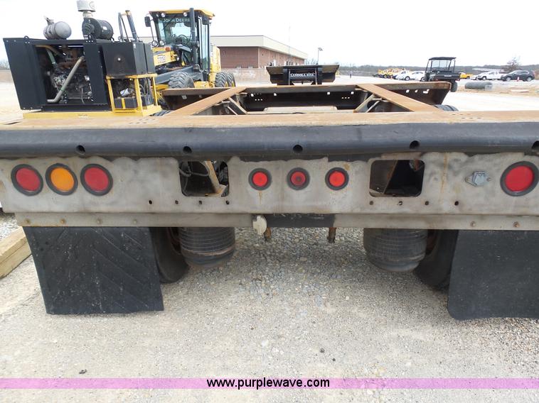 image for item G3718 2003 Landoll Haul All 825A lowboy equipment trailer