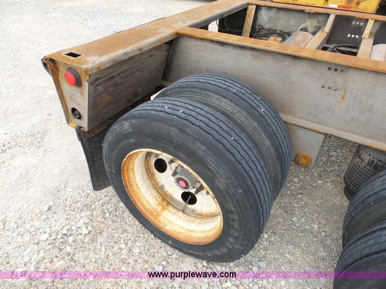 image for item G3718 2003 Landoll Haul All 825A lowboy equipment trailer