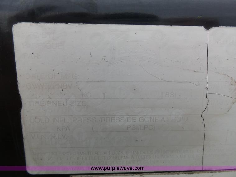 image for item G3718 2003 Landoll Haul All 825A lowboy equipment trailer