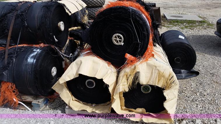 image for item G3724 (12) rolls silt fence