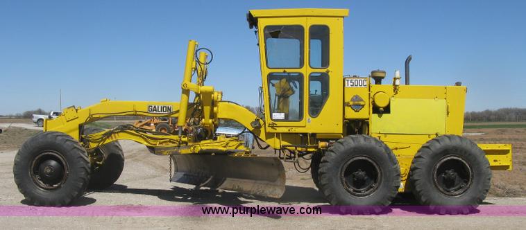 image for item J2840 1978 Galion T500C motor grader