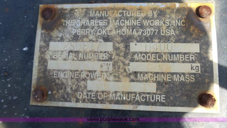 image for item J6256 1999 Ditch Witch 410SX trencher