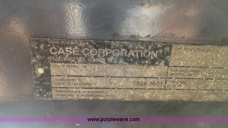 image for item J6258 1996 Case 460 cable plow