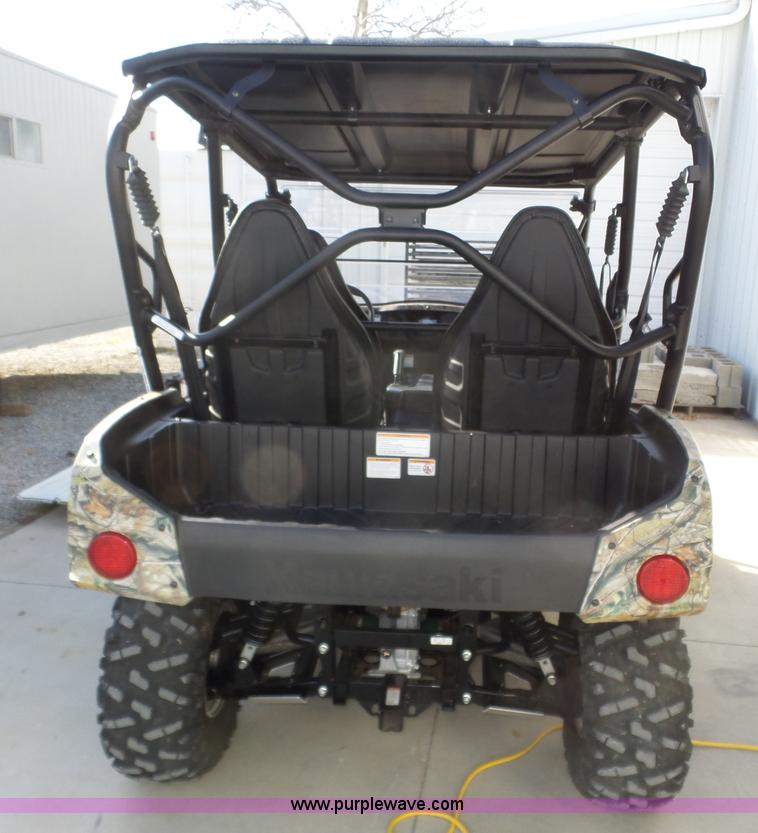 image for item J8957 2012 Kawasaki Teryx4 utility vehicle