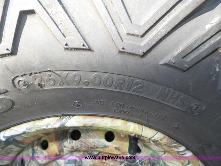 image for item J8957 2012 Kawasaki Teryx4 utility vehicle