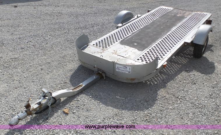 image for item J8961 Snowco tilt deck snow mobile trailer