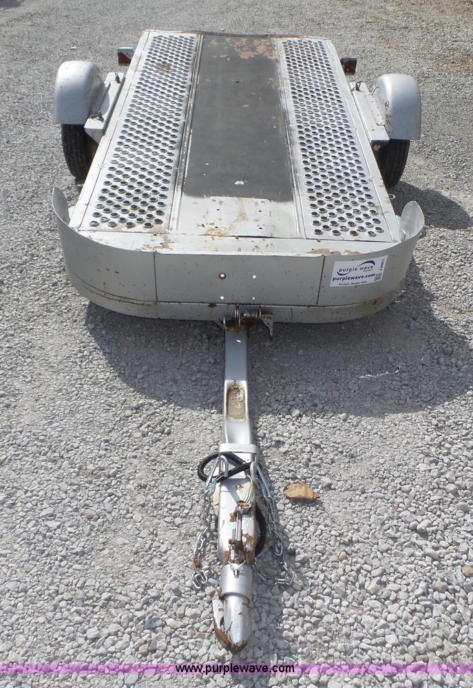 image for item J8961 Snowco tilt deck snow mobile trailer