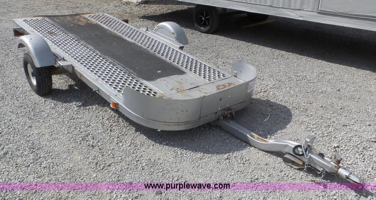 image for item J8961 Snowco tilt deck snow mobile trailer