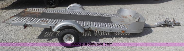 image for item J8961 Snowco tilt deck snow mobile trailer