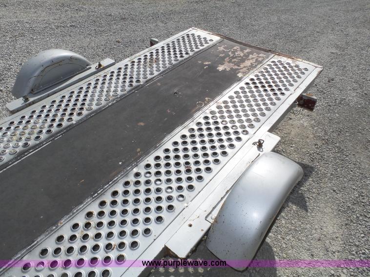 image for item J8961 Snowco tilt deck snow mobile trailer