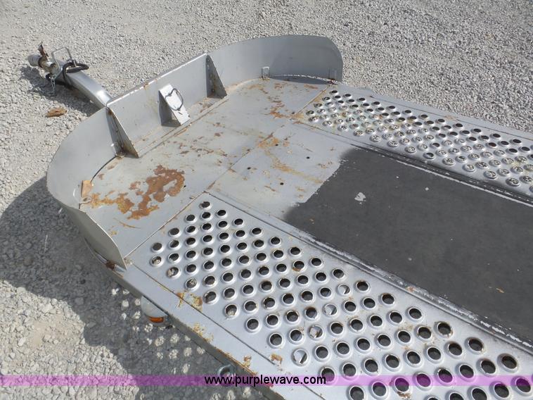 image for item J8961 Snowco tilt deck snow mobile trailer