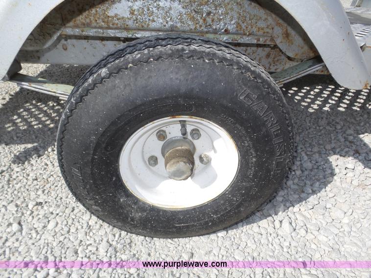 image for item J8961 Snowco tilt deck snow mobile trailer