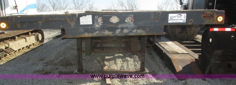 image for item J8973 1998 Kaylen/Siebeet KDP-80 equipment trailer