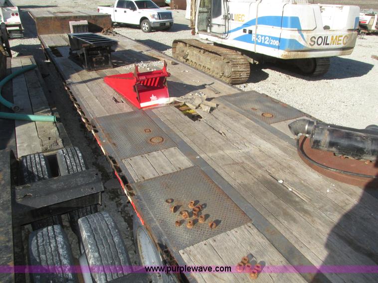 image for item J8973 1998 Kaylen/Siebeet KDP-80 equipment trailer