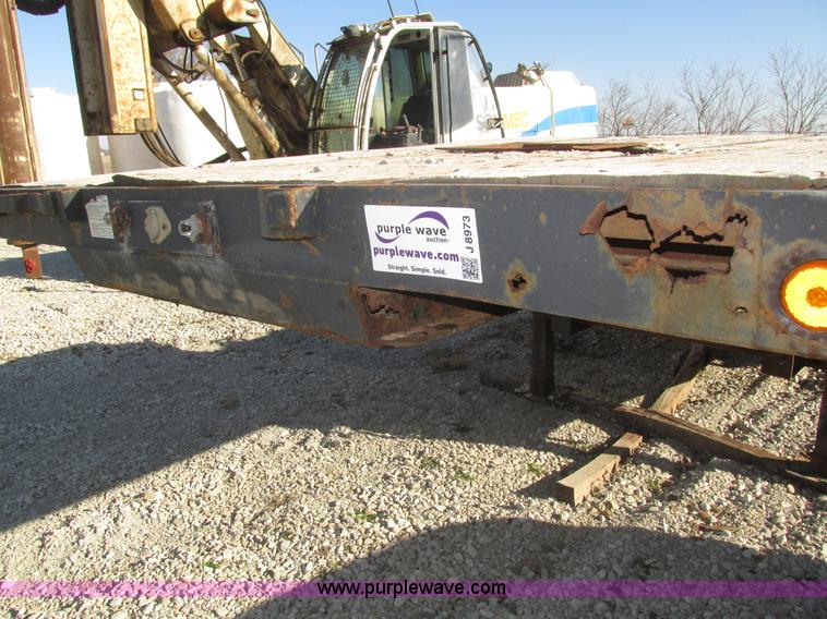 image for item J8973 1998 Kaylen/Siebeet KDP-80 equipment trailer