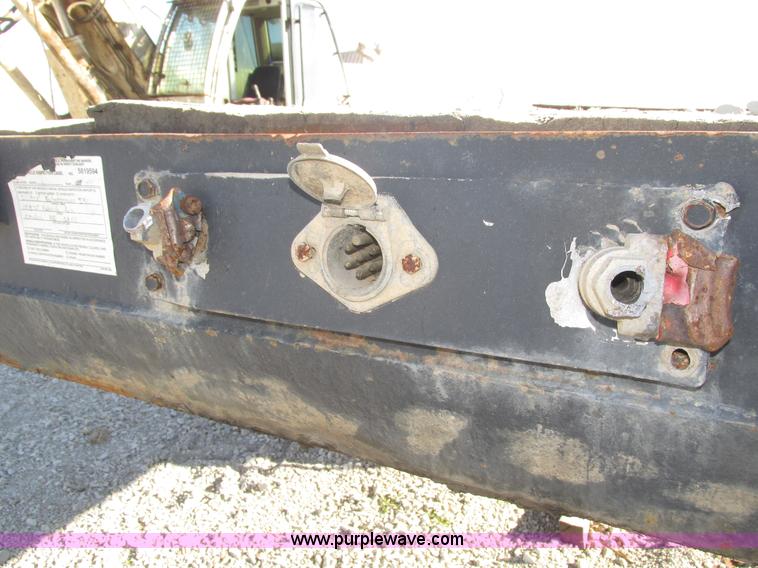 image for item J8973 1998 Kaylen/Siebeet KDP-80 equipment trailer