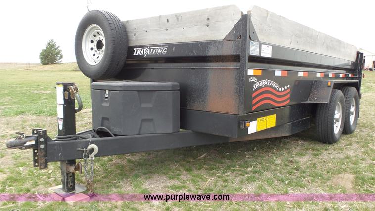image for item J8997 2007 Travalong dump trailer