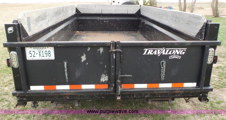 image for item J8997 2007 Travalong dump trailer