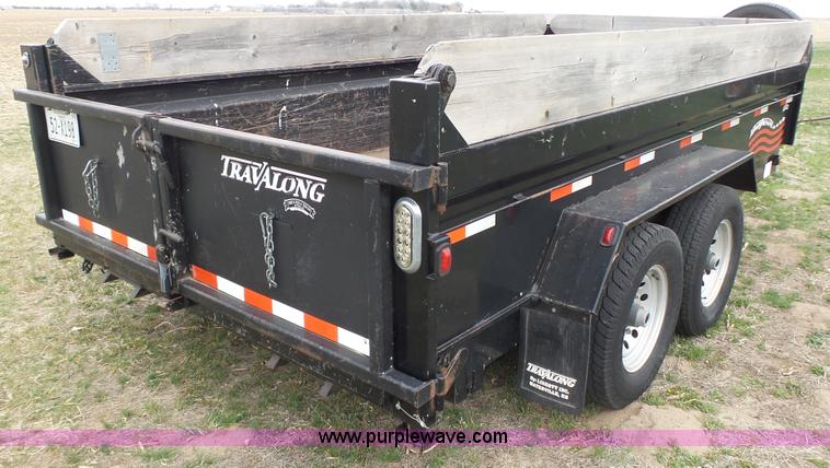 image for item J8997 2007 Travalong dump trailer