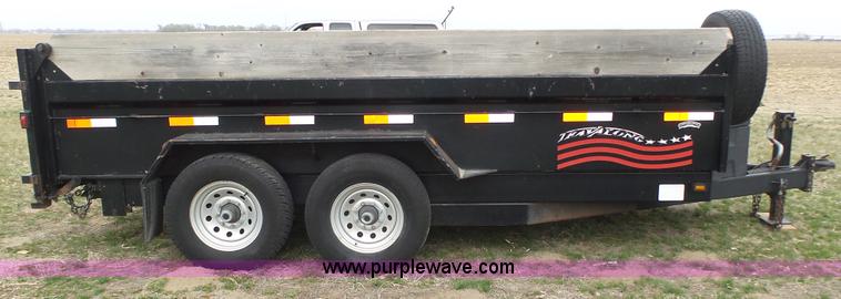 image for item J8997 2007 Travalong dump trailer