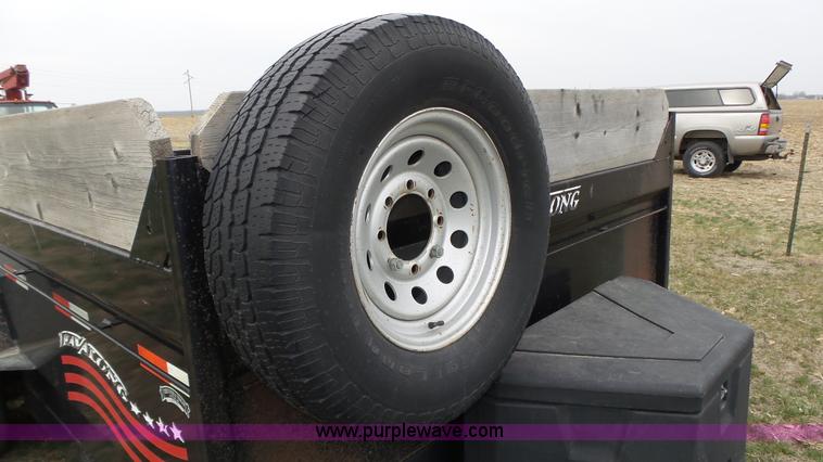image for item J8997 2007 Travalong dump trailer