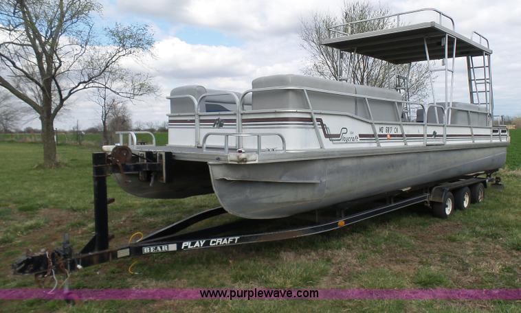 image for item K4292 1990 Playcraft Elite pontoon