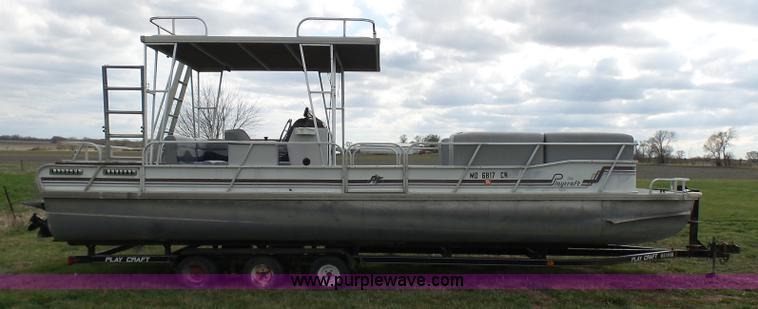 image for item K4292 1990 Playcraft Elite pontoon